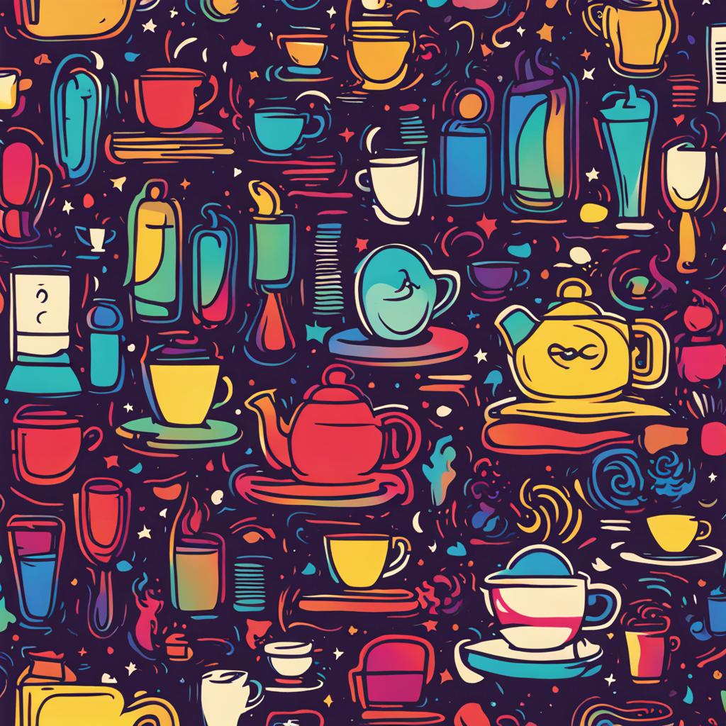 Nightcafe AI Art Colorful Background