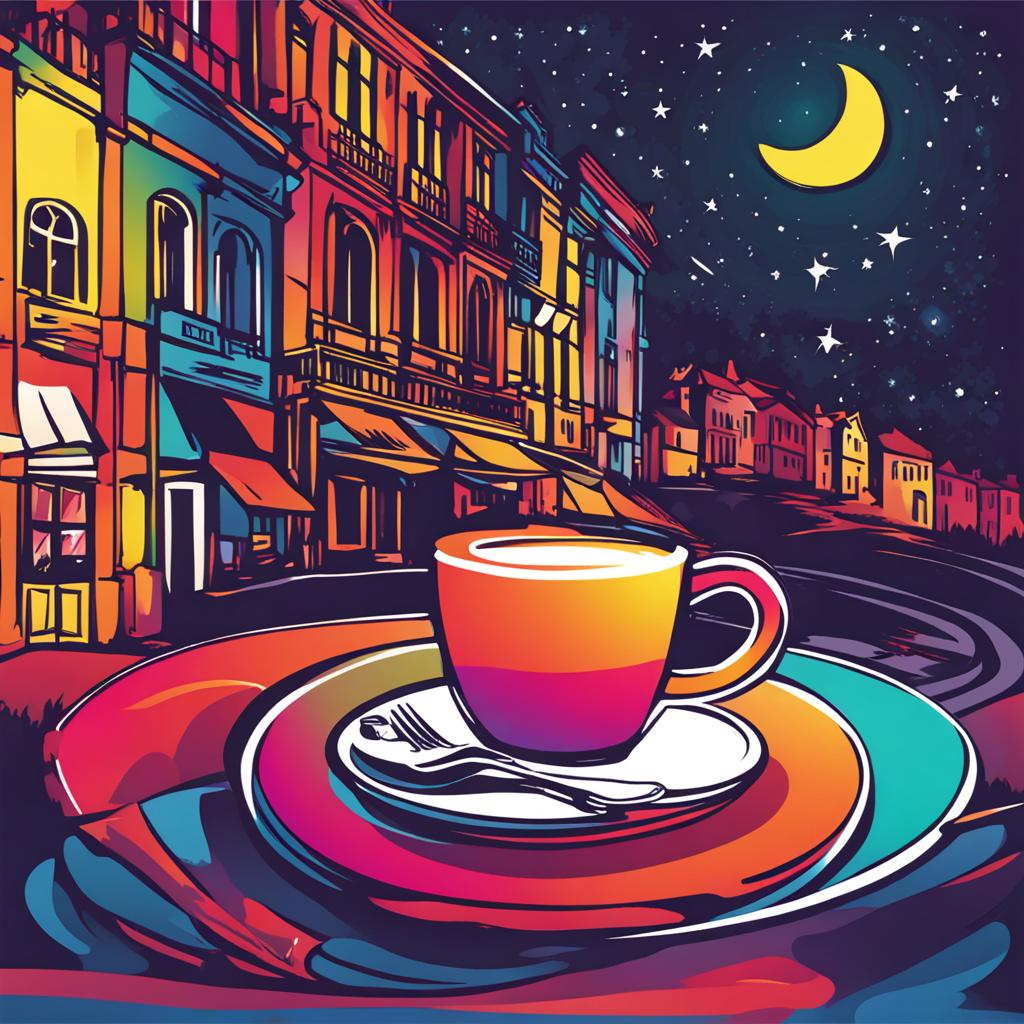 Nightcafe AI Colorful Art