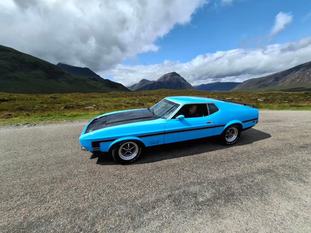 Classic cars in Glencoe