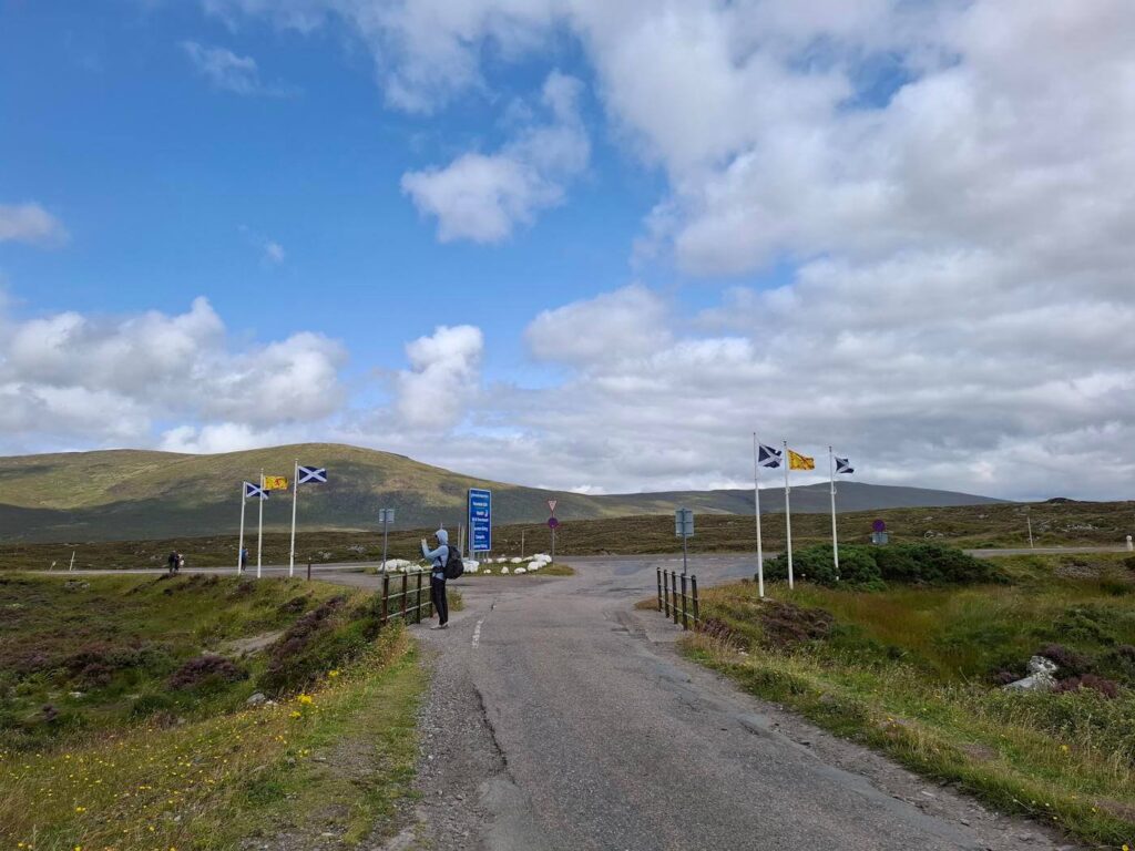 Glencoe roundabout WHW