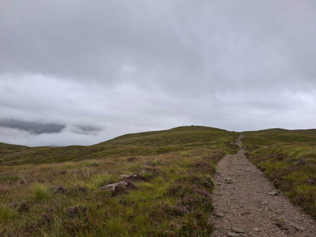Trail toward Inveroran Hotel