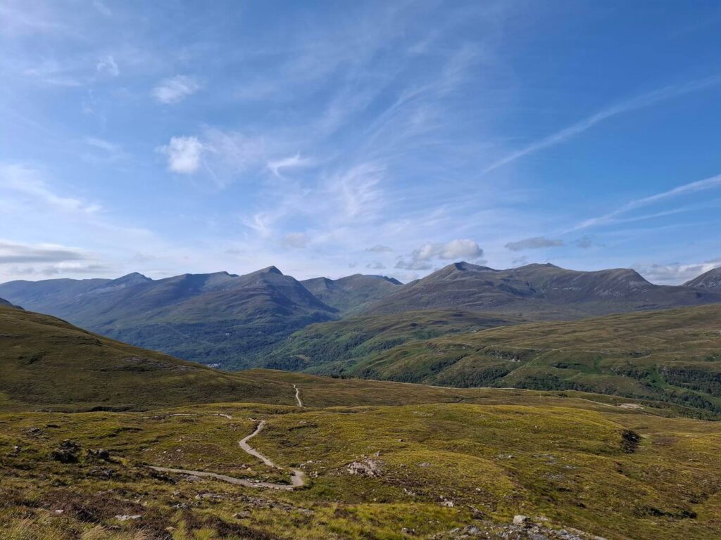 Descending path to Kinlochleven 